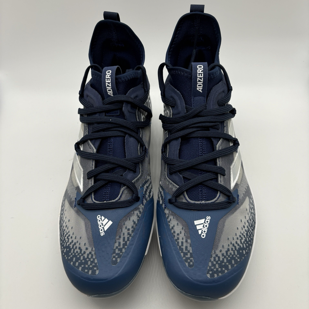 adidas - adidas 野球 スパイク ネイビー 紺 金具 27.5㎝ ミドルカット