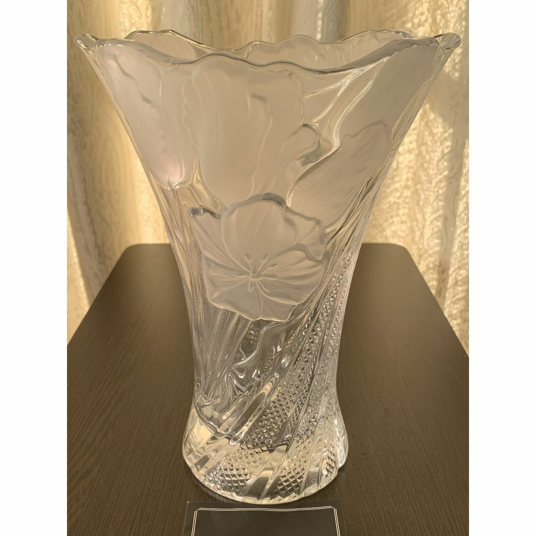 HOYA CRYSTAL FLOWER VASEの通販 by Danke's shop｜ラクマ