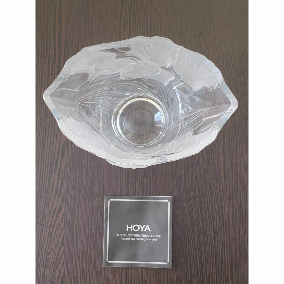 HOYA CRYSTAL FLOWER VASEの通販 by Danke's shop｜ラクマ