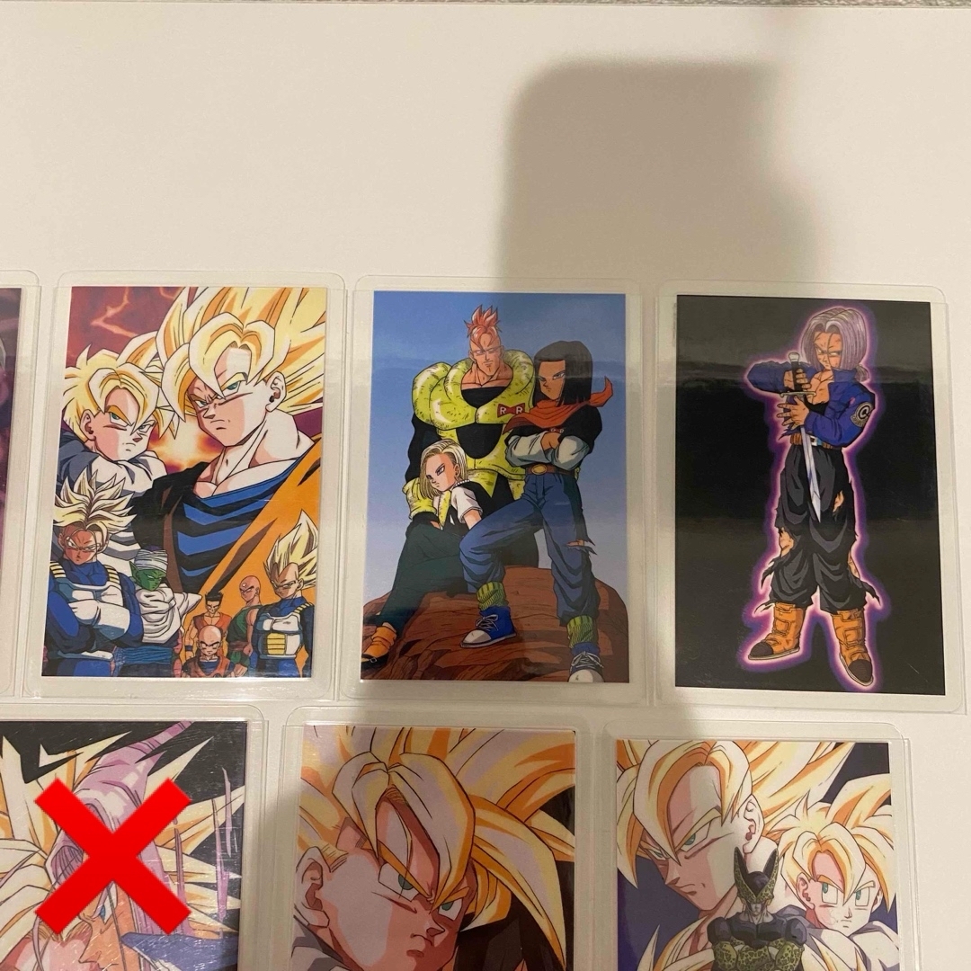 ドラゴンボール - ①ドラゴンボールZ ラミネートカード9枚セット 90