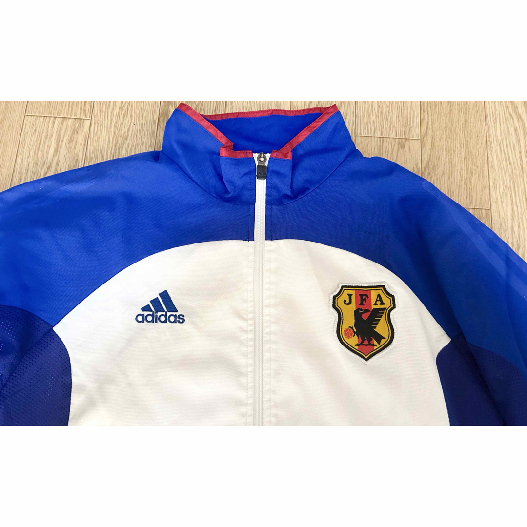 adidas - 2002年日韓W杯 JFA サッカー日本代表 ジャージ ジップアップ
