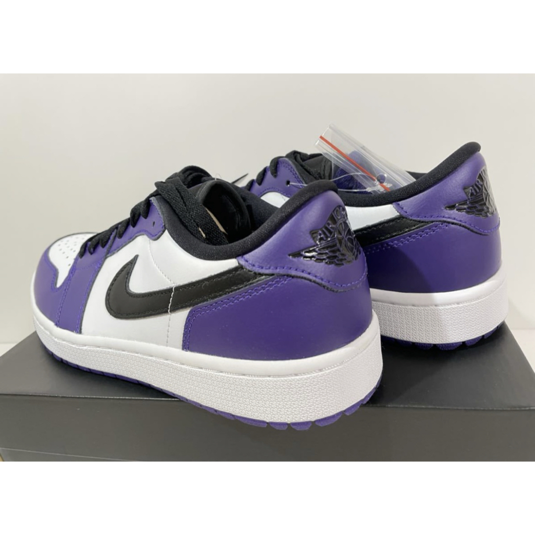 NIKE - 【新品】27.5㎝ NIKE AIR JORDAN 1 LOW GOLFパープルの通販 by