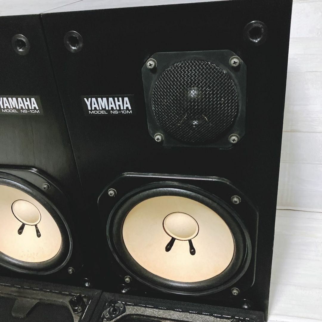 YAMAHA NS-10M モニタースピーカー ペア ブックシェルフ型 ブラック