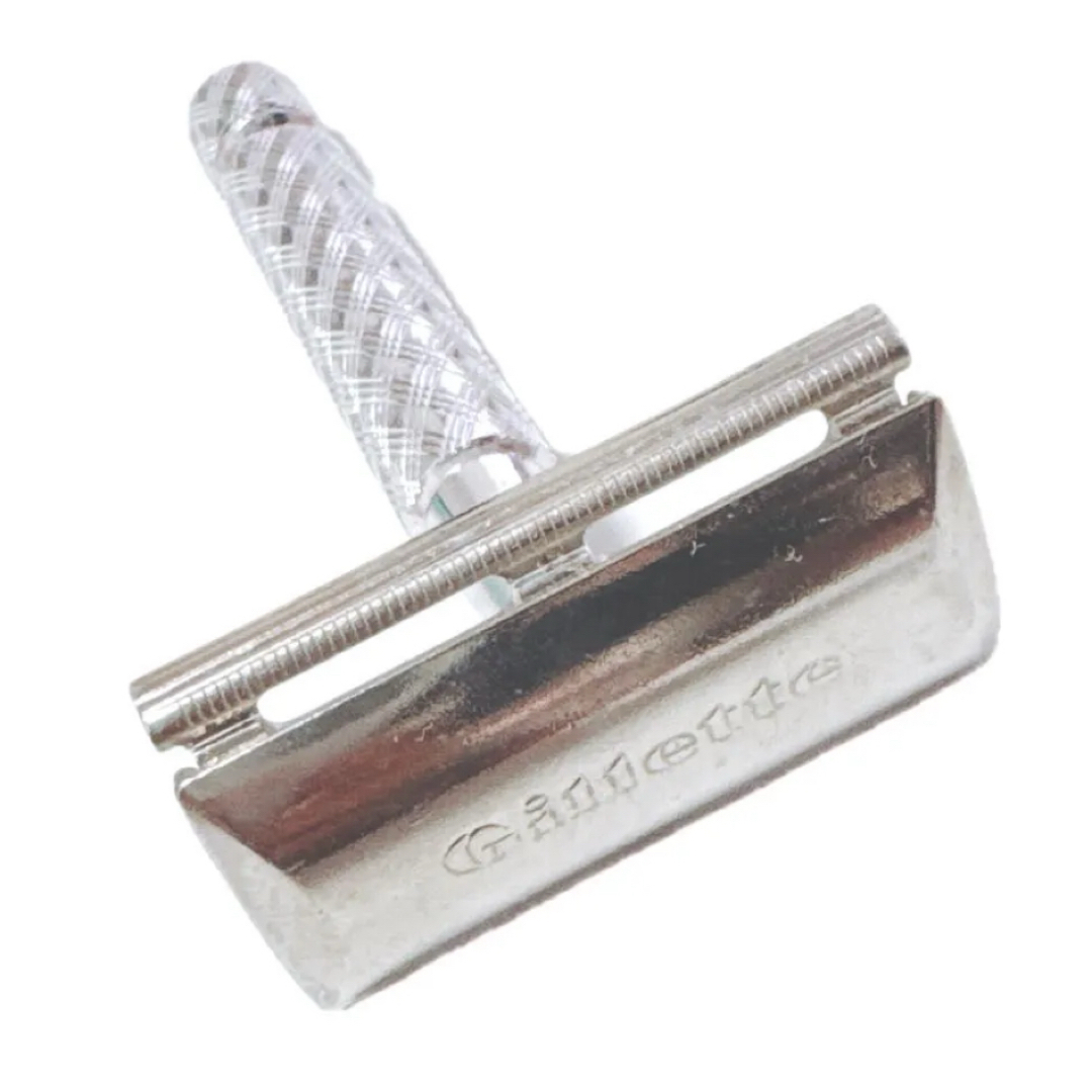 Gillette - BLUE Gillette BLADE カミソリ 剃刀 ひげ剃り ジレットの