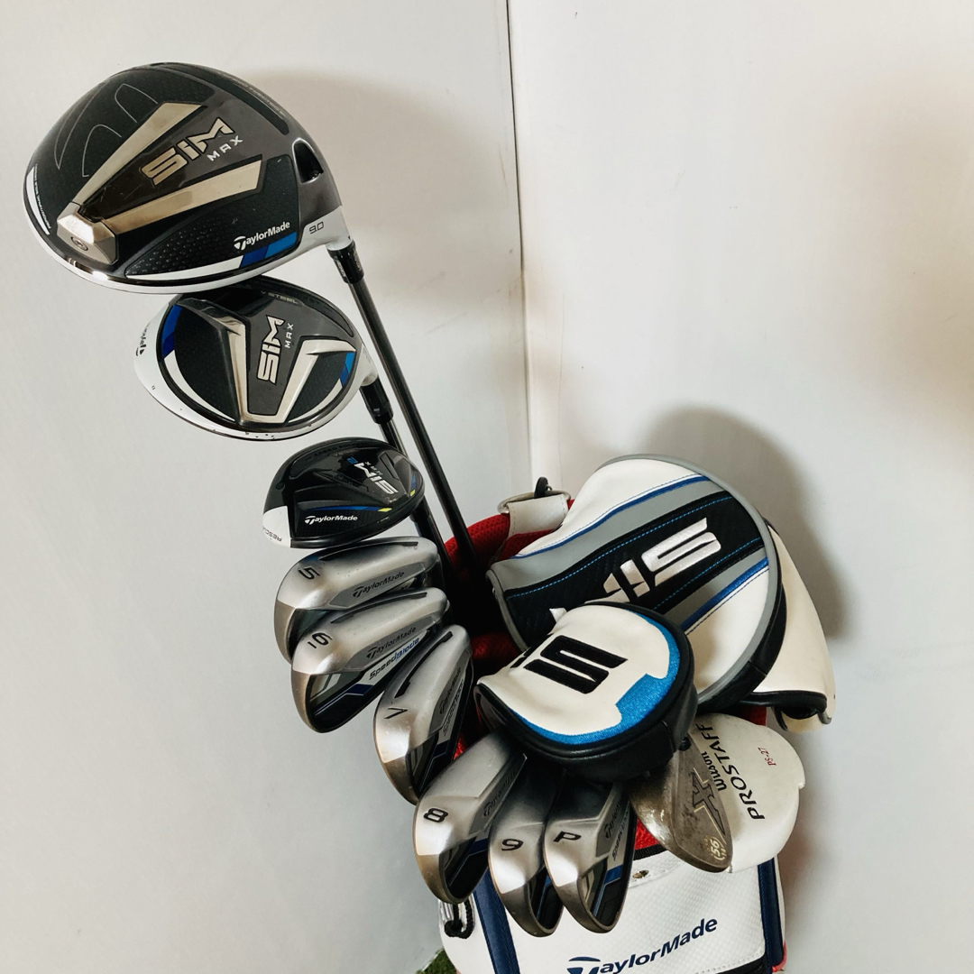 TaylorMade - バッグ美品 ぶっ飛び テーラーメイド SIM MAX メンズ