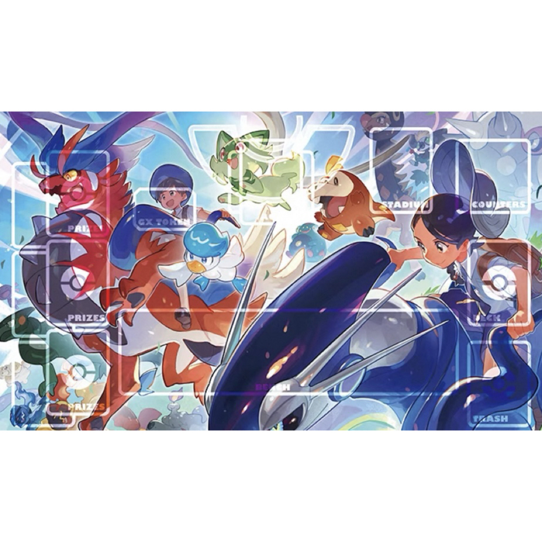 ポケモン - ポケモンカードゲーム ラバープレイマット ハルト アオイ