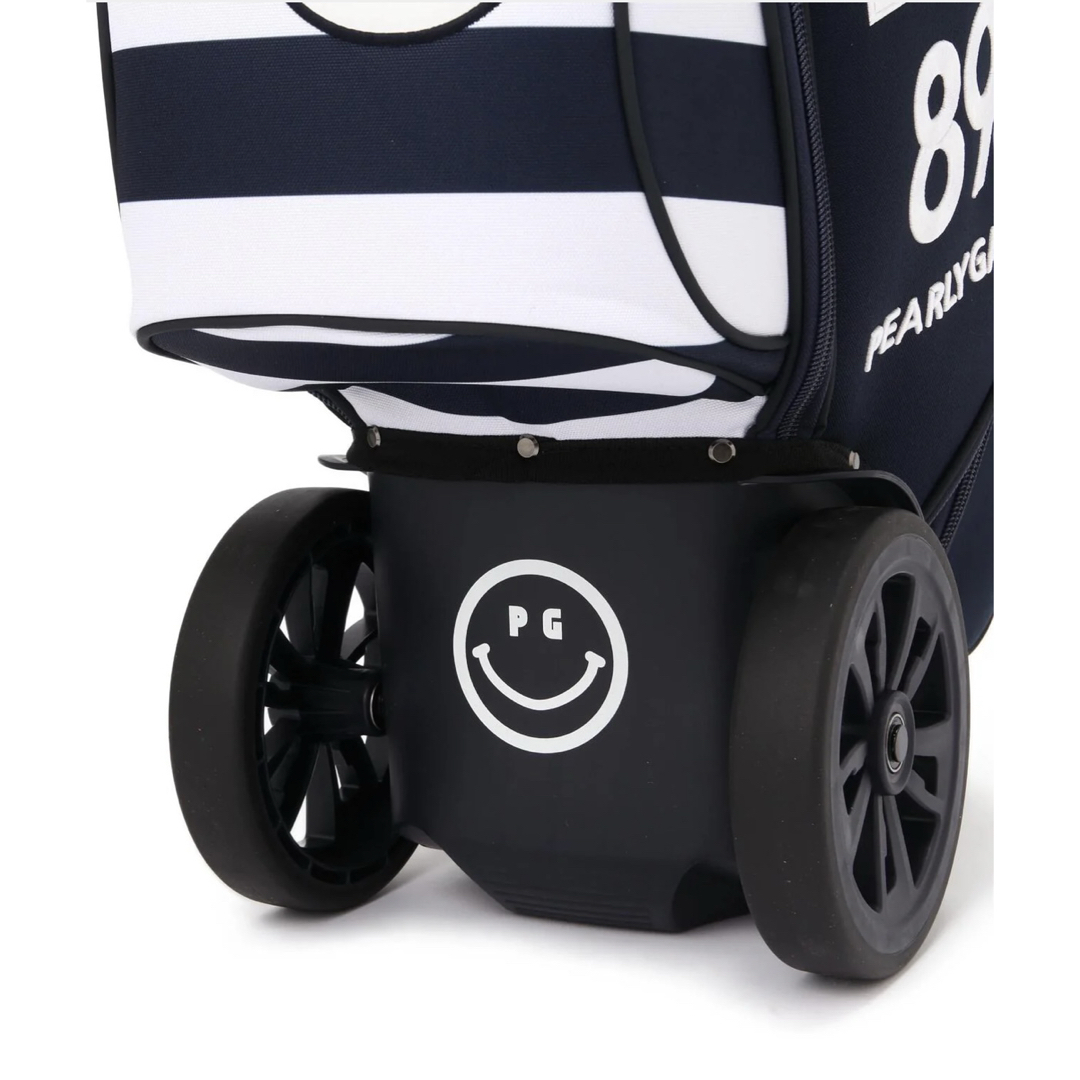 PEARLY GATES - パーリーゲイツ キャスター付きボーダー柄キャディ