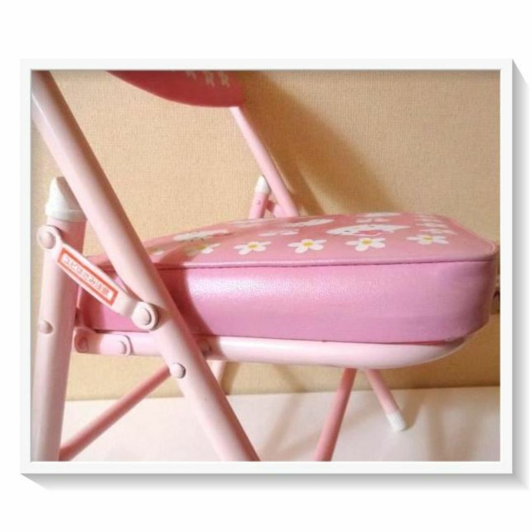 サンリオ - 希少 平成レトロ カオハナキティ 折りたたみ椅子 2002 当時