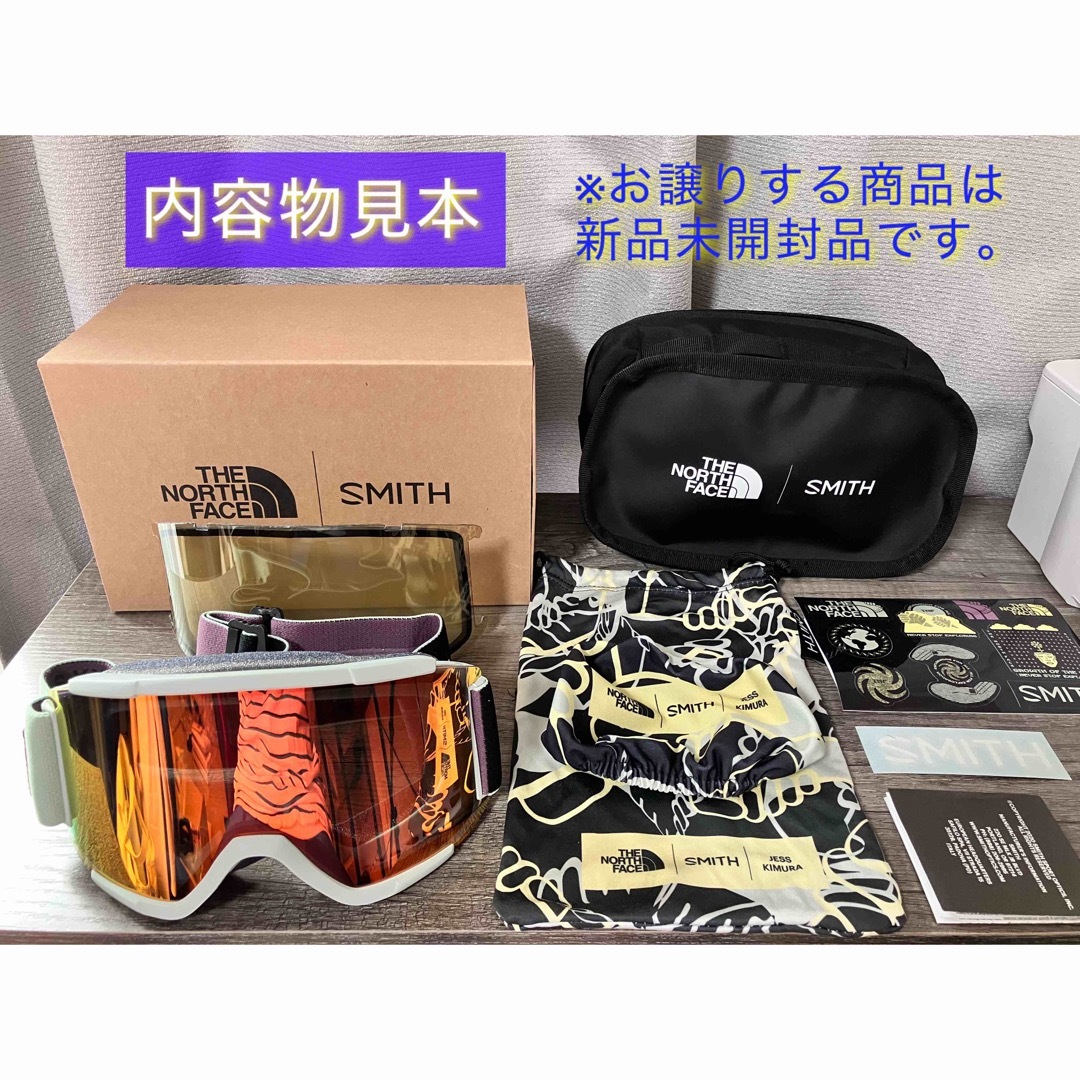 SMITH - SMITH × TNF スミス SQUAD XL ノースフェイス ゴーグル 調光の