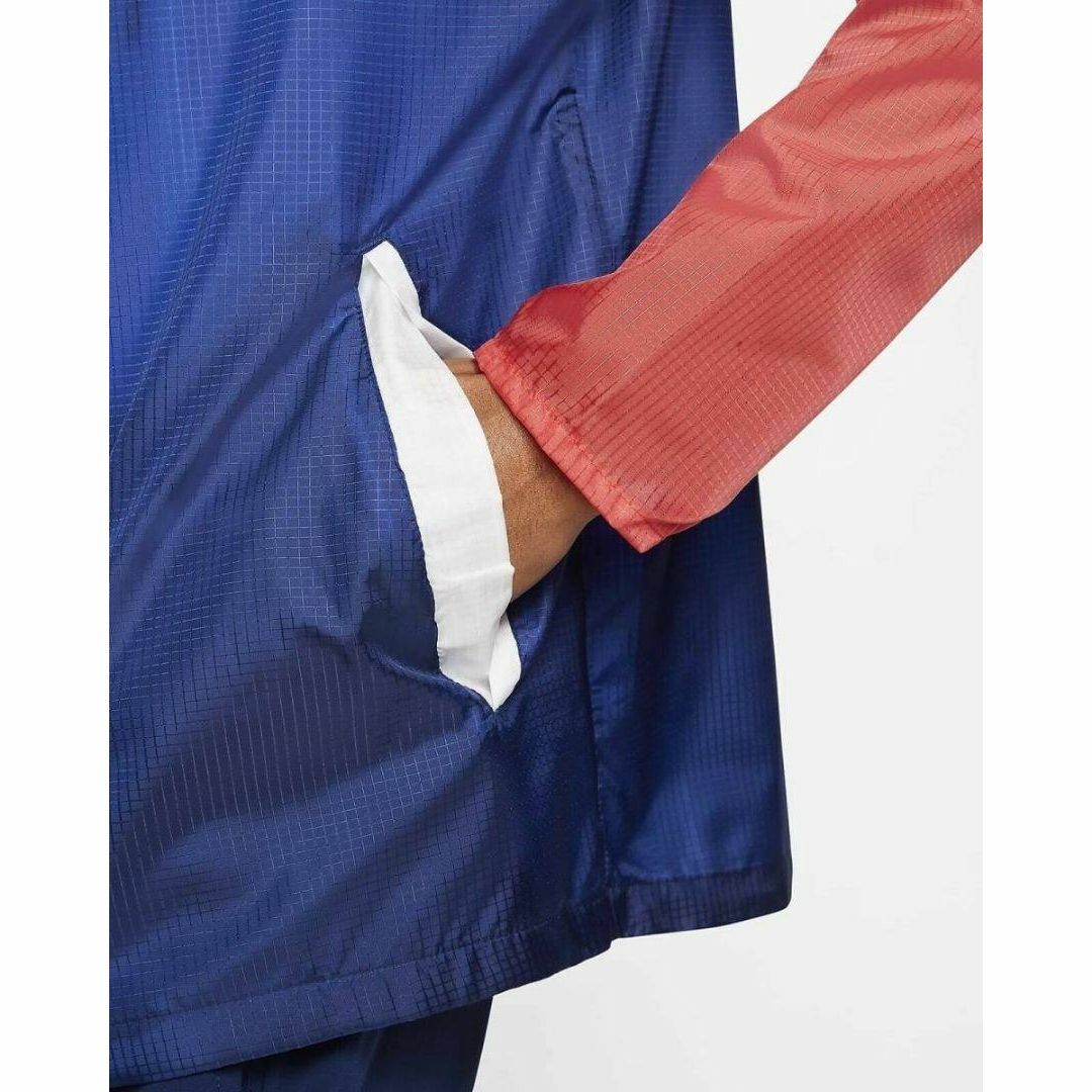 NIKE - 残少 L ナイキ BRS ランニング ジャケット パーカー ブルー