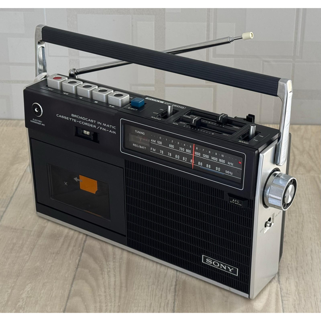SONY - 【動作品・希少】SONY ラジカセ CF-1500 AM/FM ラジオ昭和