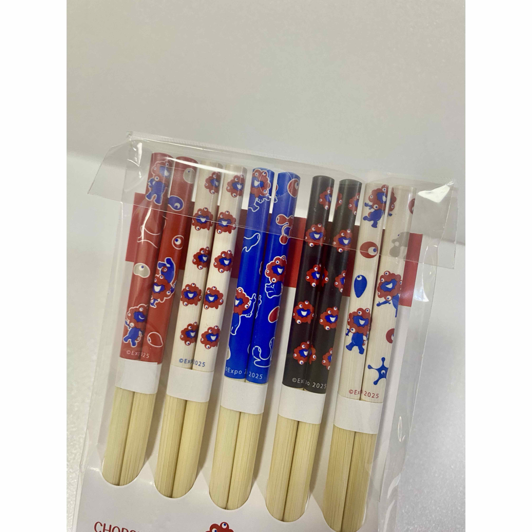 大阪・関西万博 ミャクミャク 公式箸5膳セット 未開封の通販 by