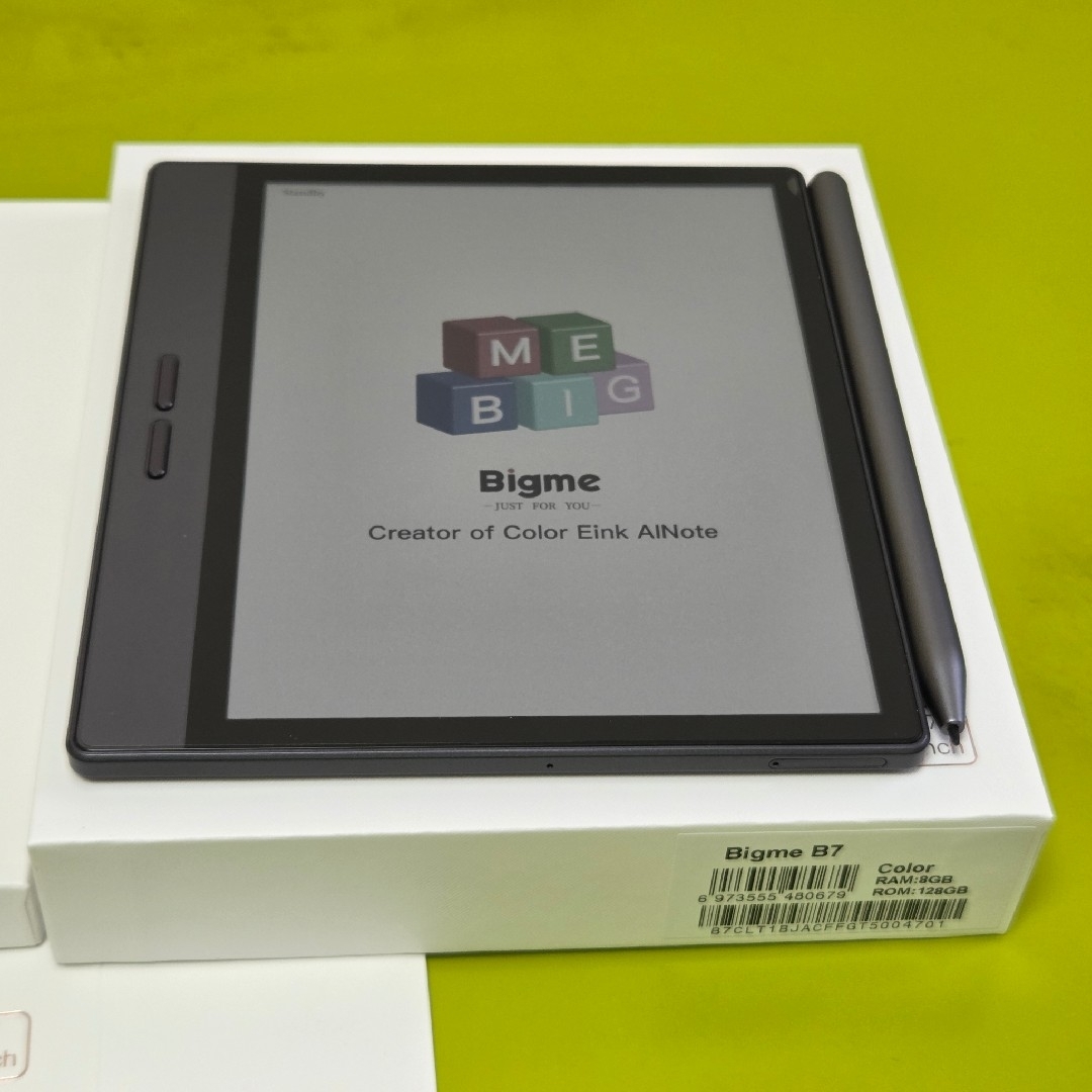Bigme B7 カラー電子ペーパータブレット 7インチの通販 by
