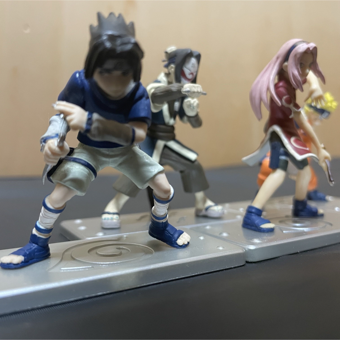 NARUTO-ナルト- 忍形集ミニフィギュア5体セットサスケ サクラ ハクの