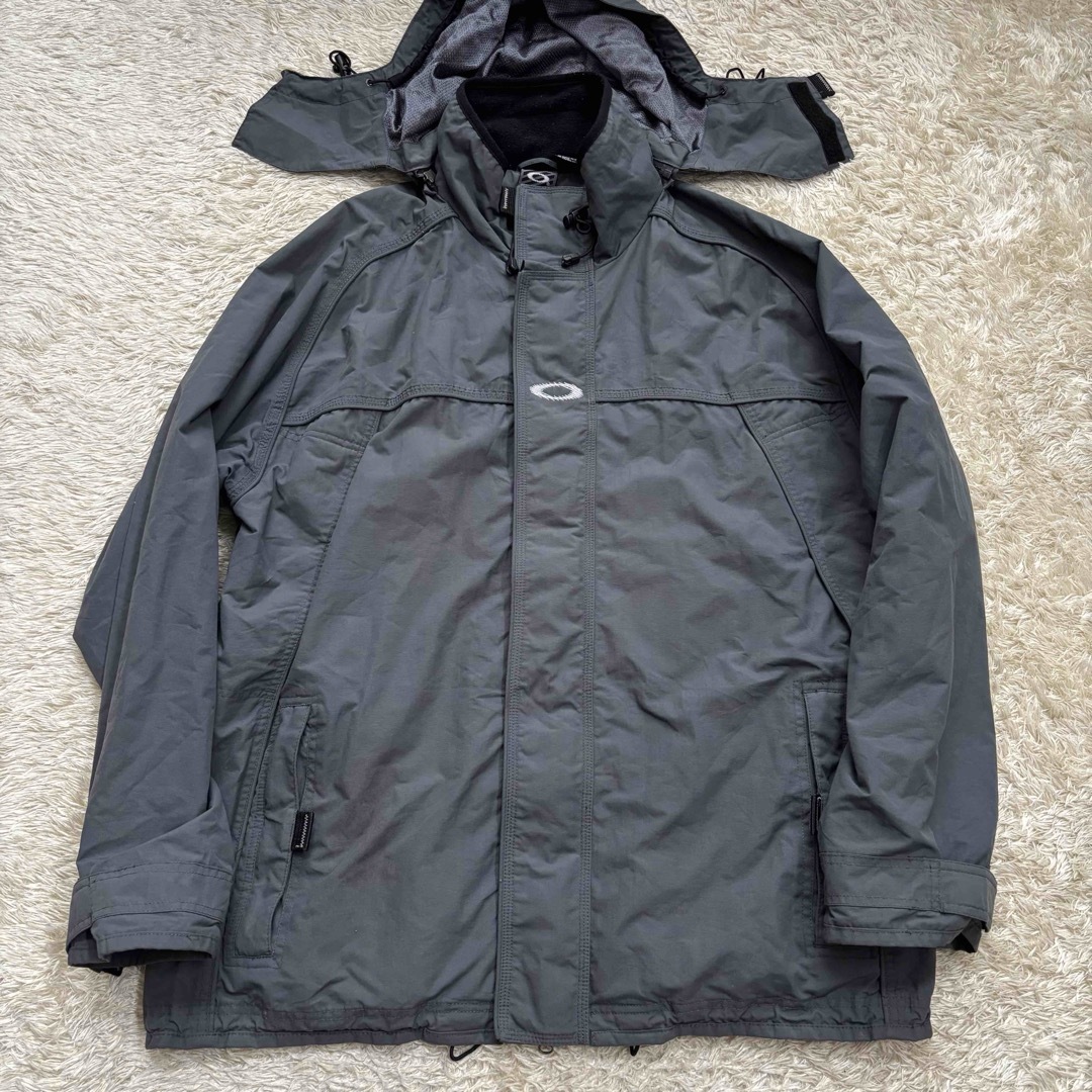 Oakley - oakley software シェルジャケット L 90s グレー アーカイブ