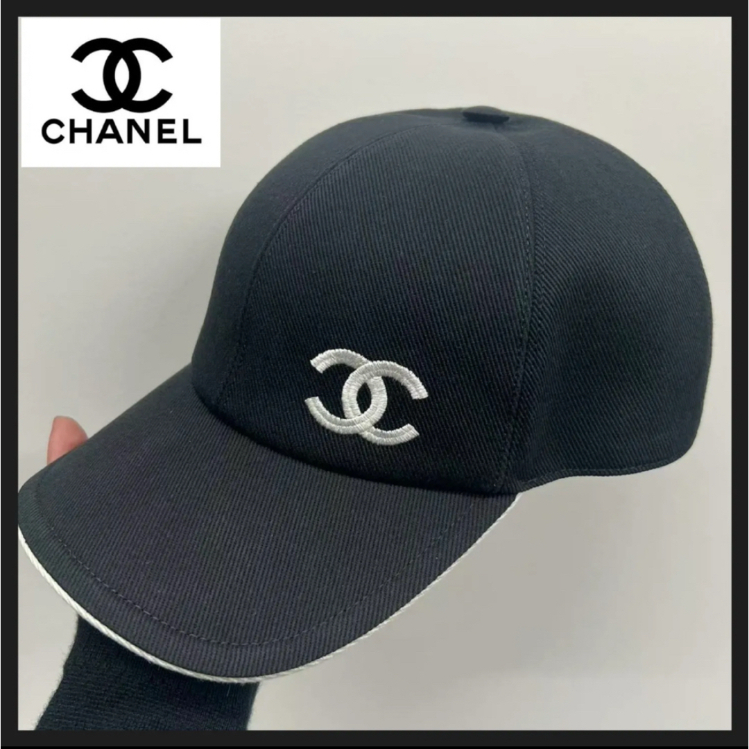 CHANEL - 【CHANEL】シャネル ロゴキャップの通販 by Mm's shop