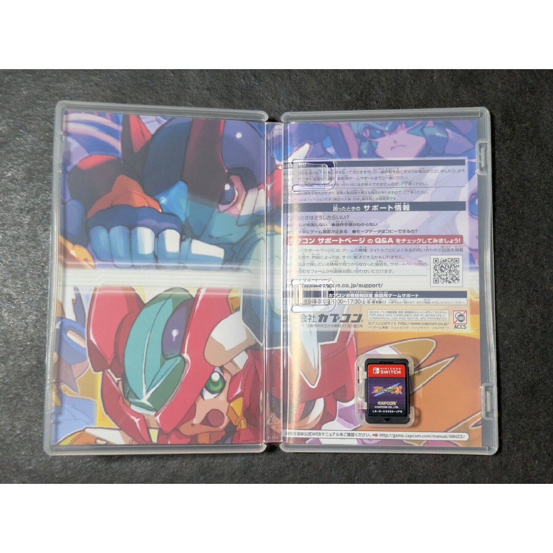 CAPCOM - Switch ロックマン ゼロ&ゼクス ダブルヒーロー 訳ありの通販