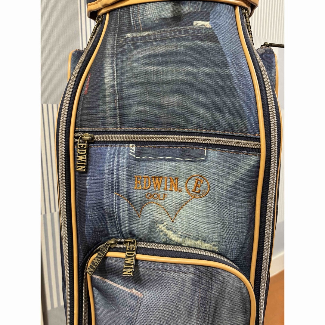 EDWIN - 希少 EDWIN エドウィン ゴルフ キャディバック デニム柄の通販