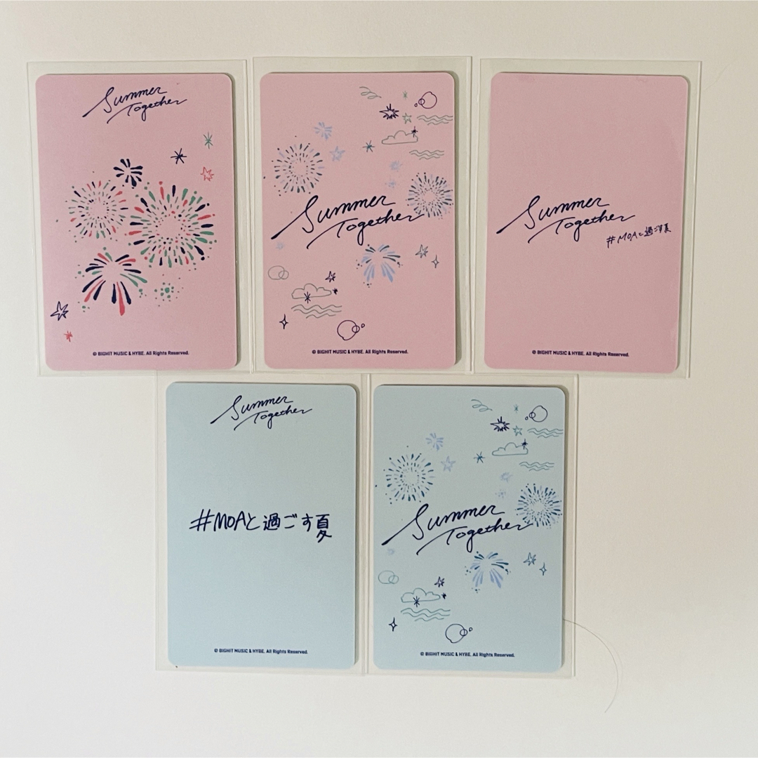 TOMORROW X TOGETHER - TXT ボムギュ トレカ チェキ 浴衣 SUMMER