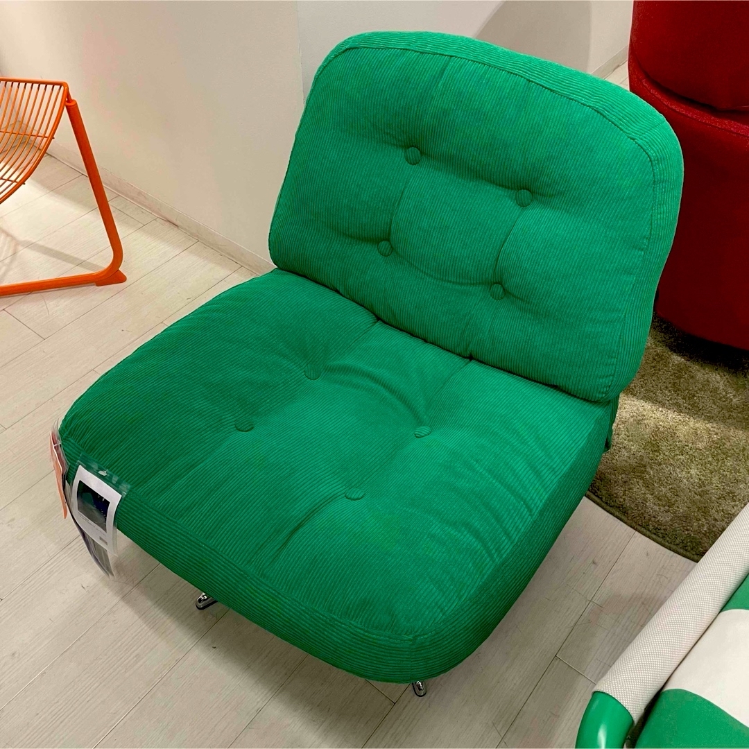 IKEA - 【新品未開封】IKEAイケア 一人掛けソファ ケーリンゲグリーン