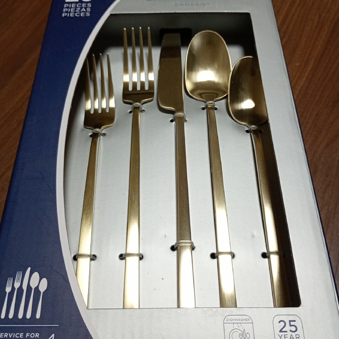 LENOX - ケンブリッジ カトラリー 5本✕4人分 合計20本 シャンパン