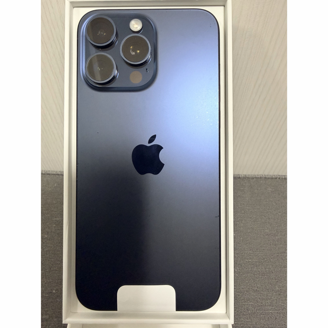 Apple - 安い！美品&箱+付属品つき iPhone15 ProMax 1TB SIMフリーの