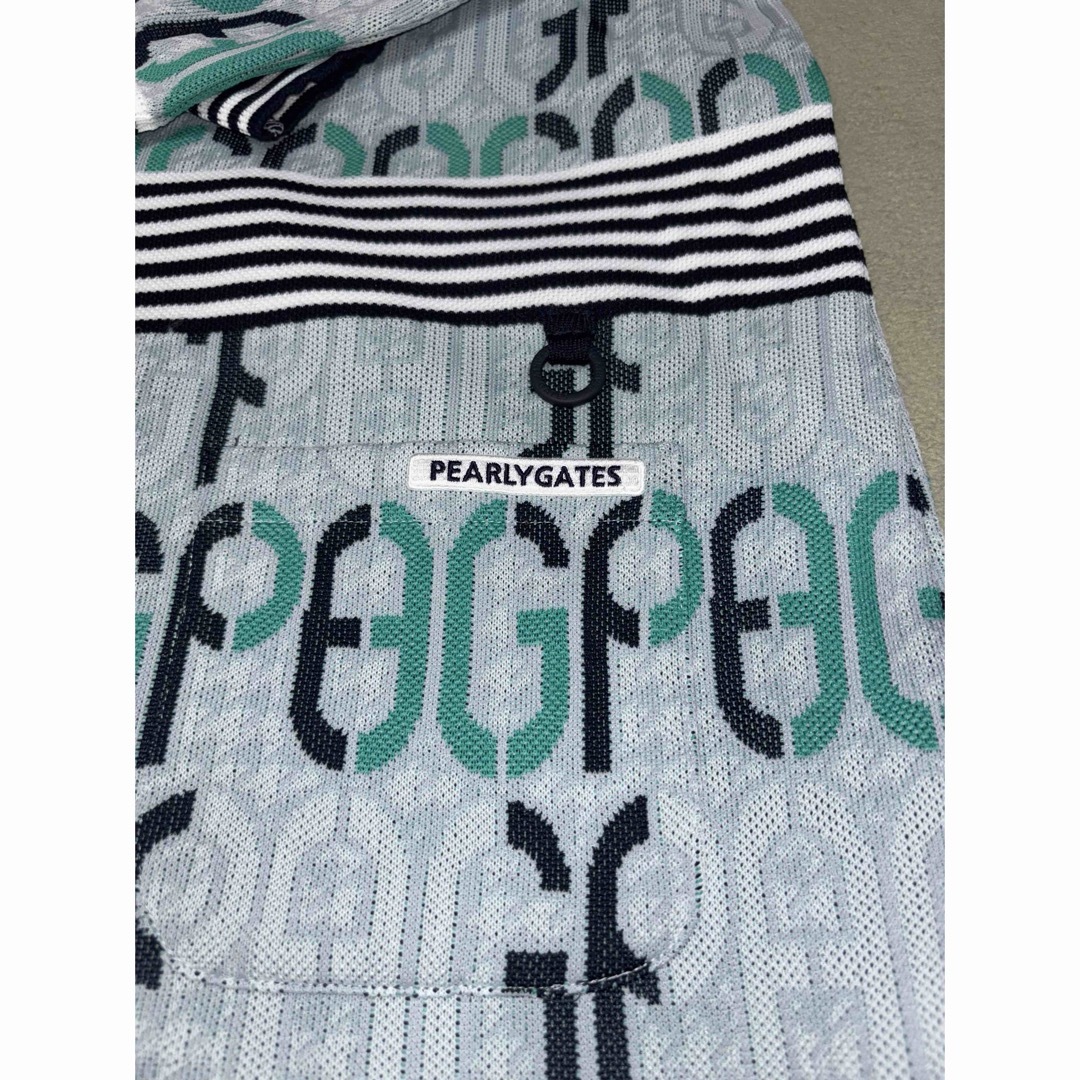 PEARLY GATES - （新品）パーリーゲイツ、アモッサロゴ クサリ柄