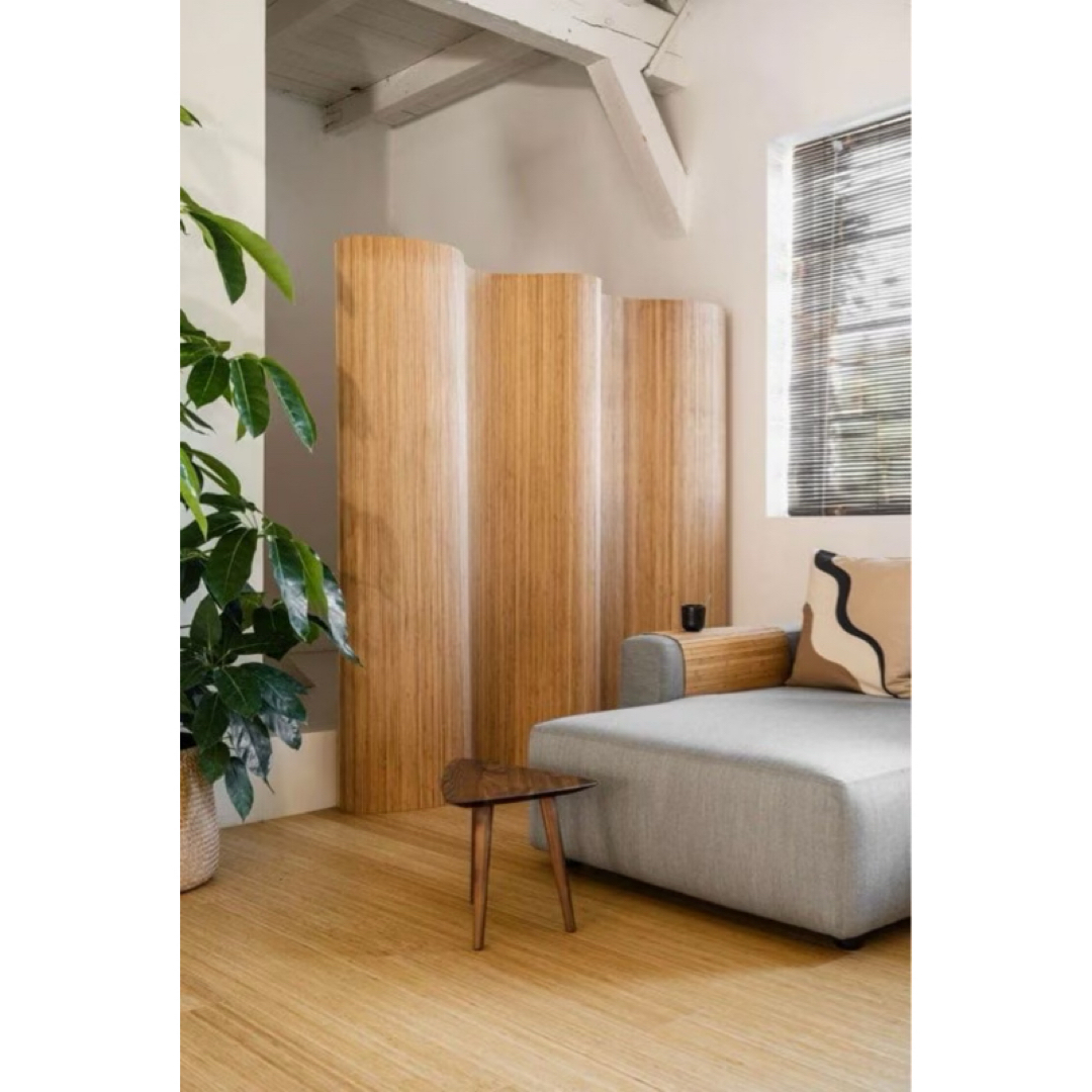 Artek風 ウッドカーブ パーテーションの通販 by MM's shop｜ラクマ