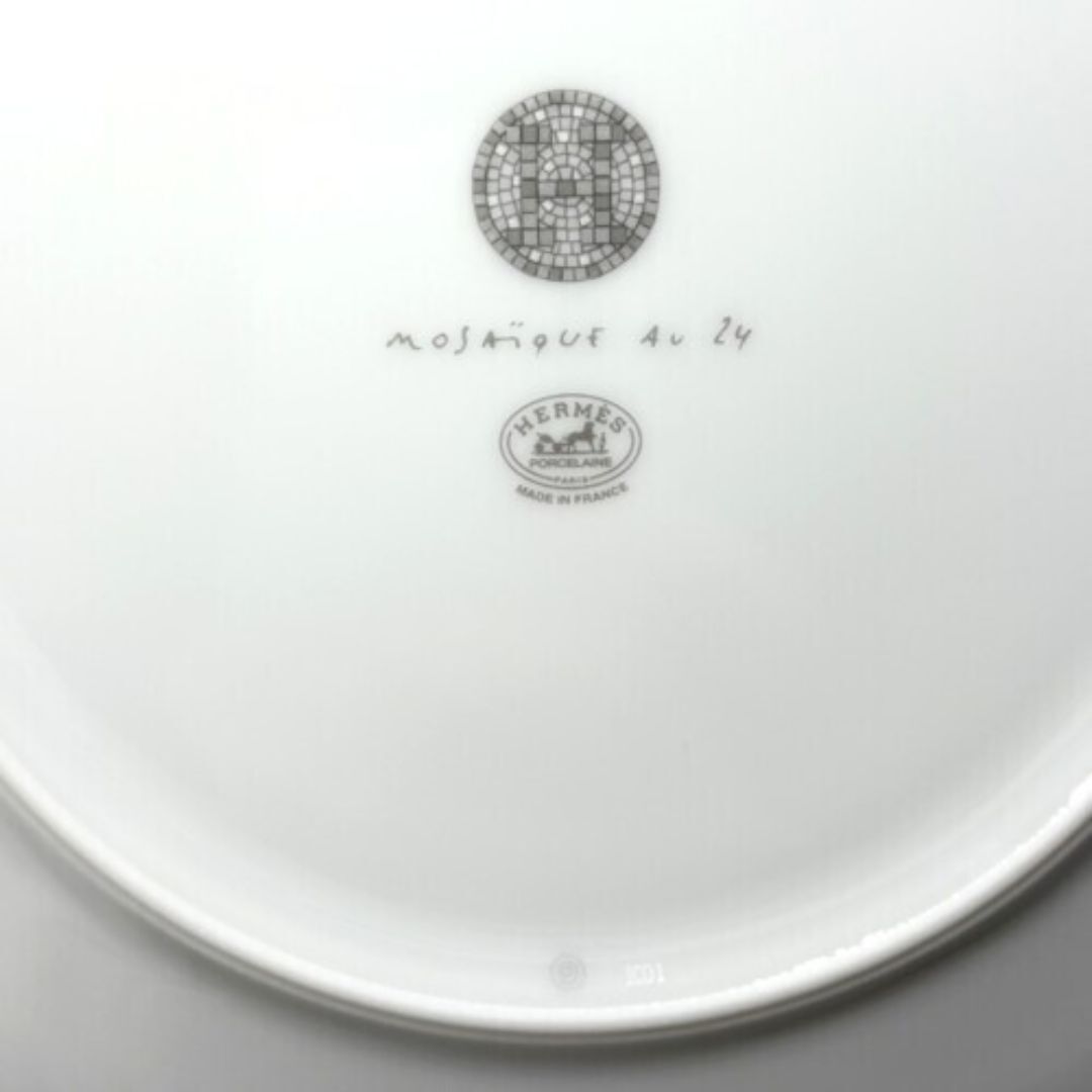 HERMES - 【未使用品】HERMES エルメス モザイク 24 デザートプレート