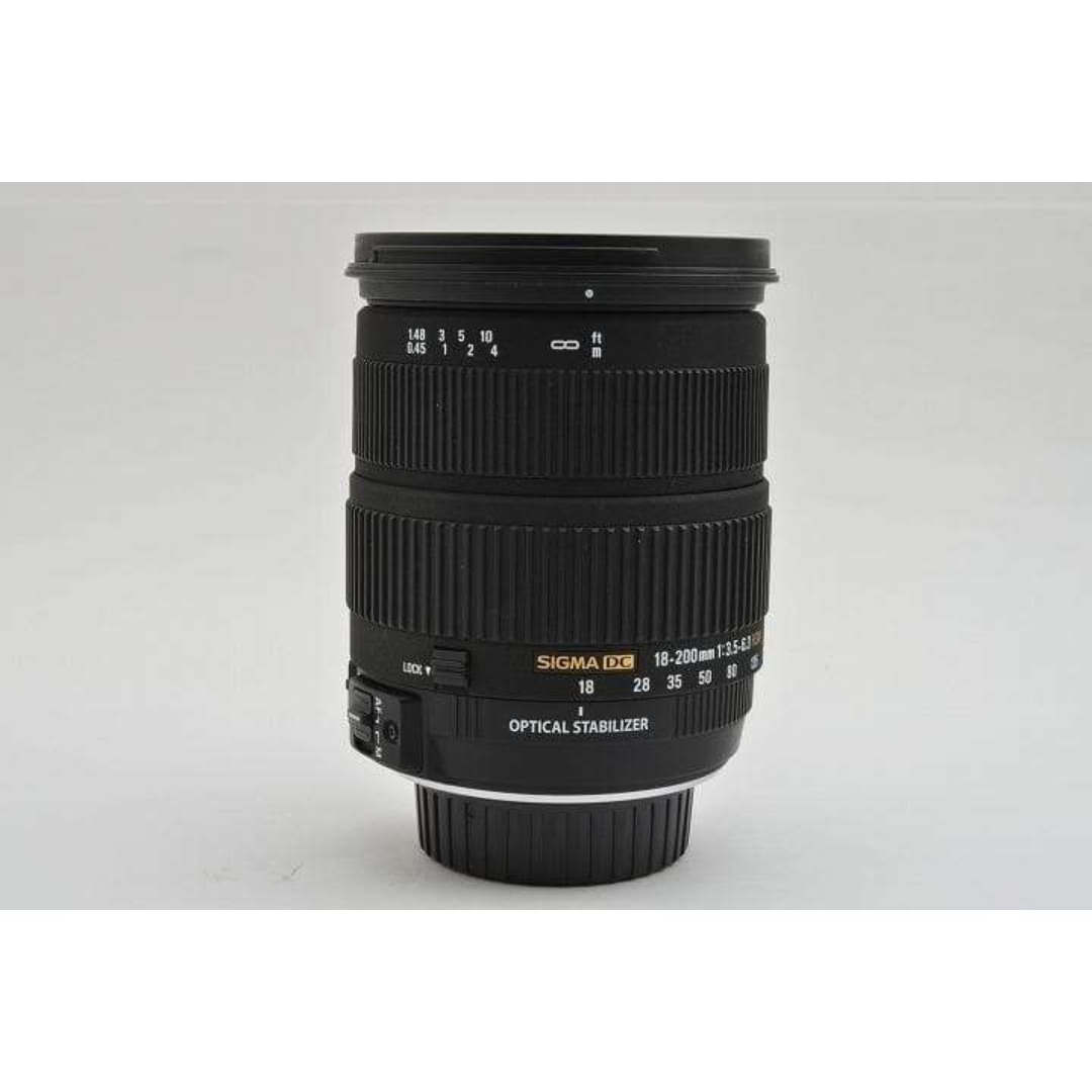 SIGMA - 15624F ☆良品☆ Sigma 18-200mm Nikon 用 手振れ補正の通販