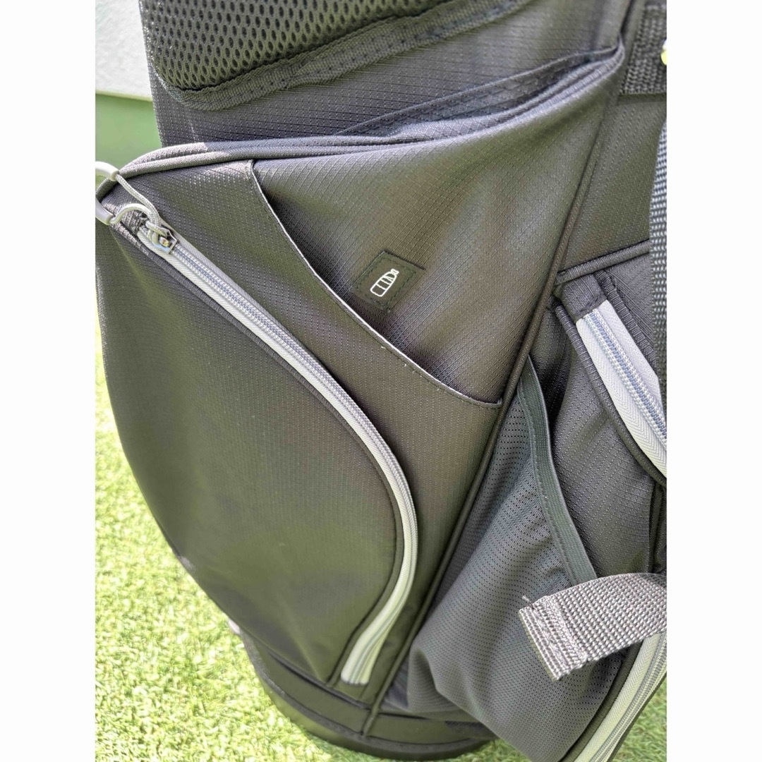 LOVACE スタンドキャディバッグ ゴルフバッグ 新品 ブラック 軽量 防水