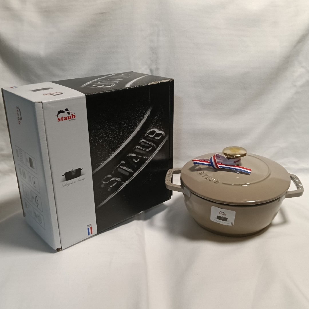 STAUB - 週末値 Staub 鋳鉄鍋とグラタン皿 バッラリーニ フライパン