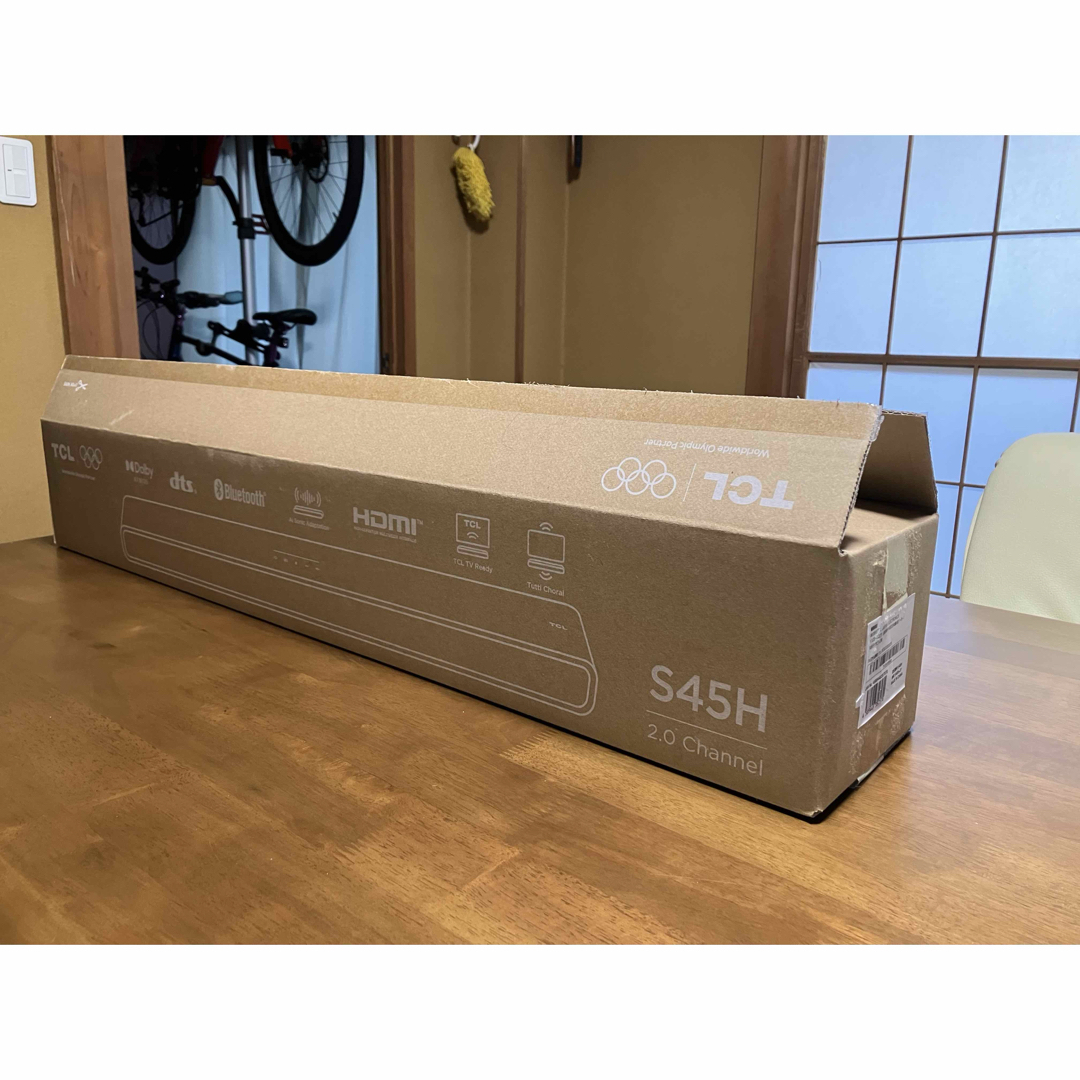 TCL - 【ほぼ新品】TCL S45H サウンドバー スマートホームシアター