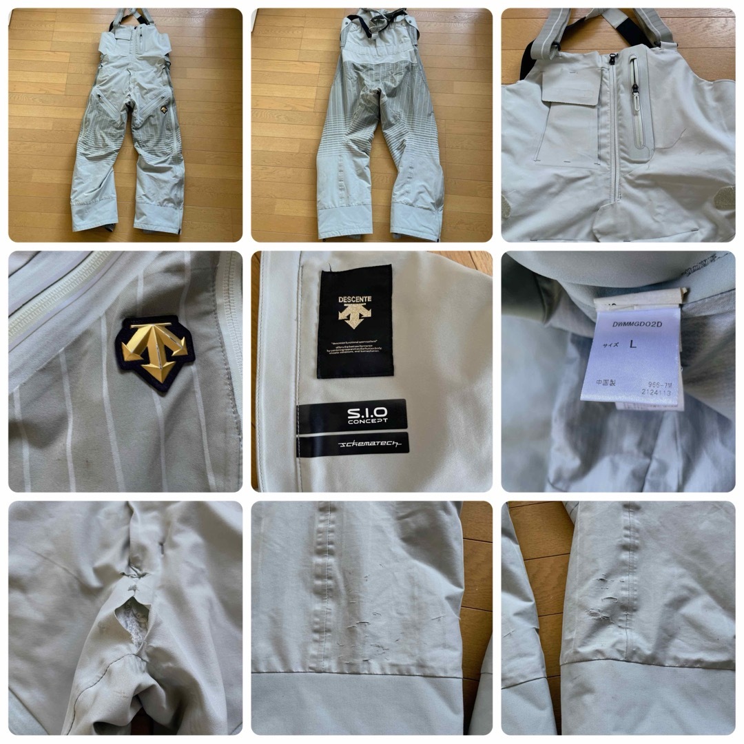 DESCENTE - デサント DESCENTE スキーウェア 上下セット デモチーム