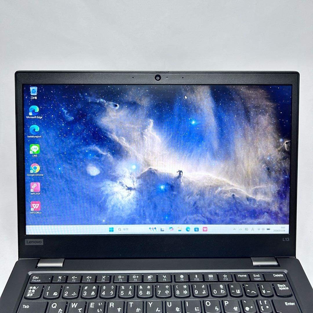 Lenovo - 【バッテリー超良好】レノボ ThinkPad L13｜第10世代i5｜SSD