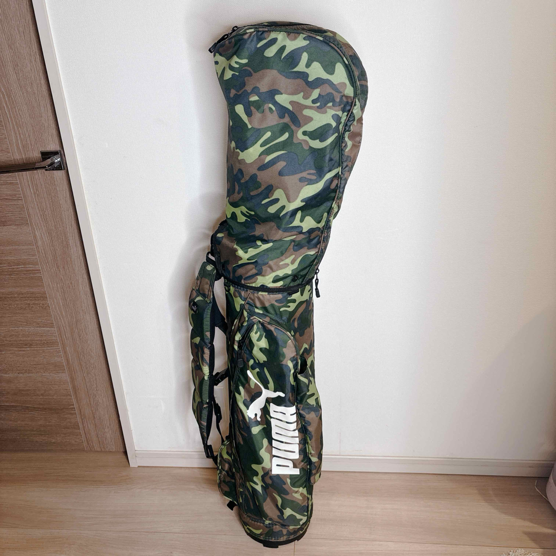PUMA - 良品PUMA プーマ キャディバッグ 人気の迷彩 カモフラ柄 ゴルフ