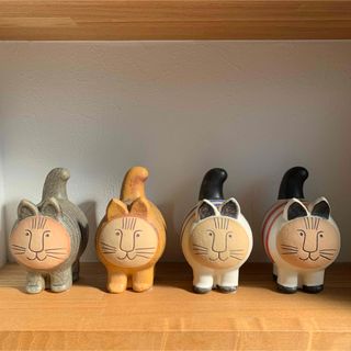 なご 限定品 リサラーソン スウェーデン まねくねこ Lisa Larson