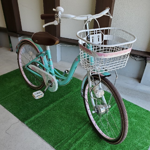 直接取引 子供用自転車 アサヒサイクル シェリール 20インチ ミント