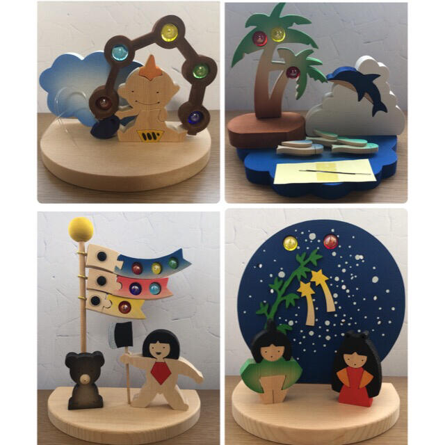 森林工芸館 12ヶ月セット 四季 置物 の通販 by yuu's shop｜ラクマ