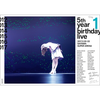 5th YEAR BIRTHDAY LIVE 2017.2.20-22 SAITAMA SUPER ARENA Day1 (Blu