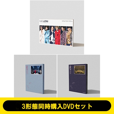 3形態同時購入DVDセット》 Kis-My-Ft2 LIVE TOUR 2025 MAGFACT【初回盤