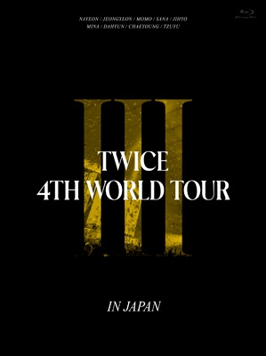 TWICE 4TH WORLD TOUR 'III' IN JAPAN 【初回限定盤】(Blu-ray