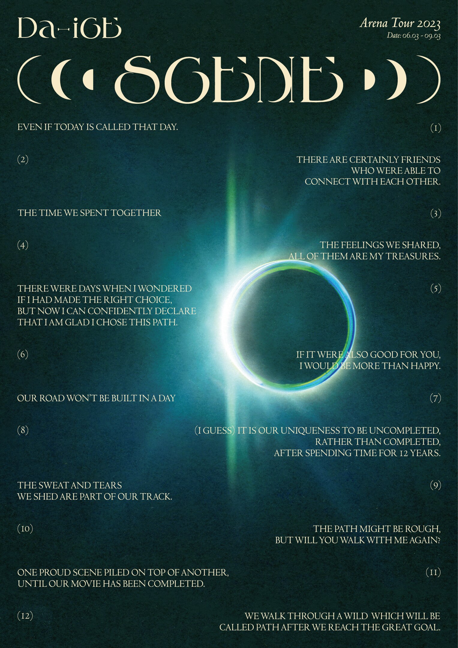 LIVE DVD ＆ Blu-ray『Da-iCE ARENA TOUR 2023 -SCENE-』 | ディスコ