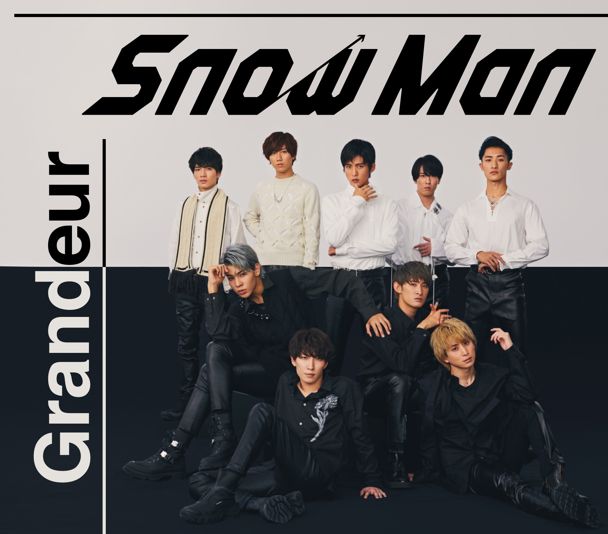 3rd Single「Grandeur」 - DISCOGRAPHY | Snow Man｜MENT RECORDING