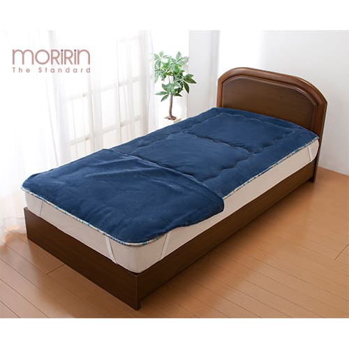 モリリン 布団・快眠グッズ 【美品】あったか6層敷パッド シングル