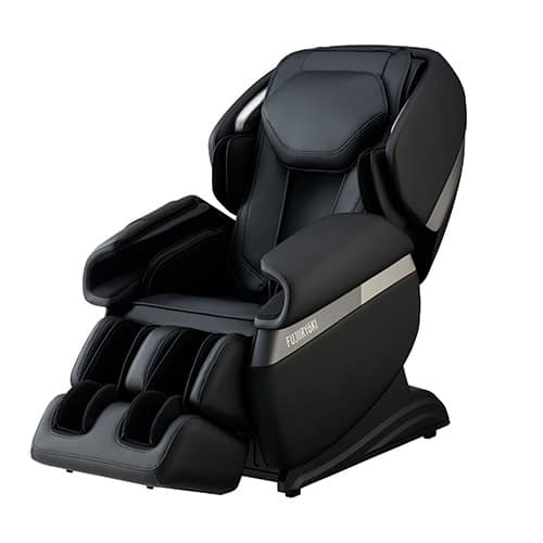 フジ医療器 マッサージ機 【新品同様】マッサージチェア HJ25 ブラック