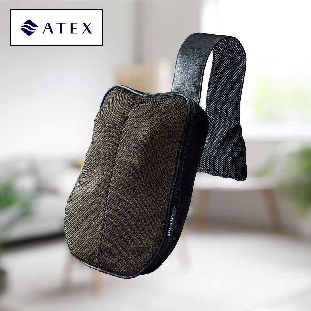 アテックス マッサージ機 マッサージクッション 肩甲骨ケア AX-HC231BK