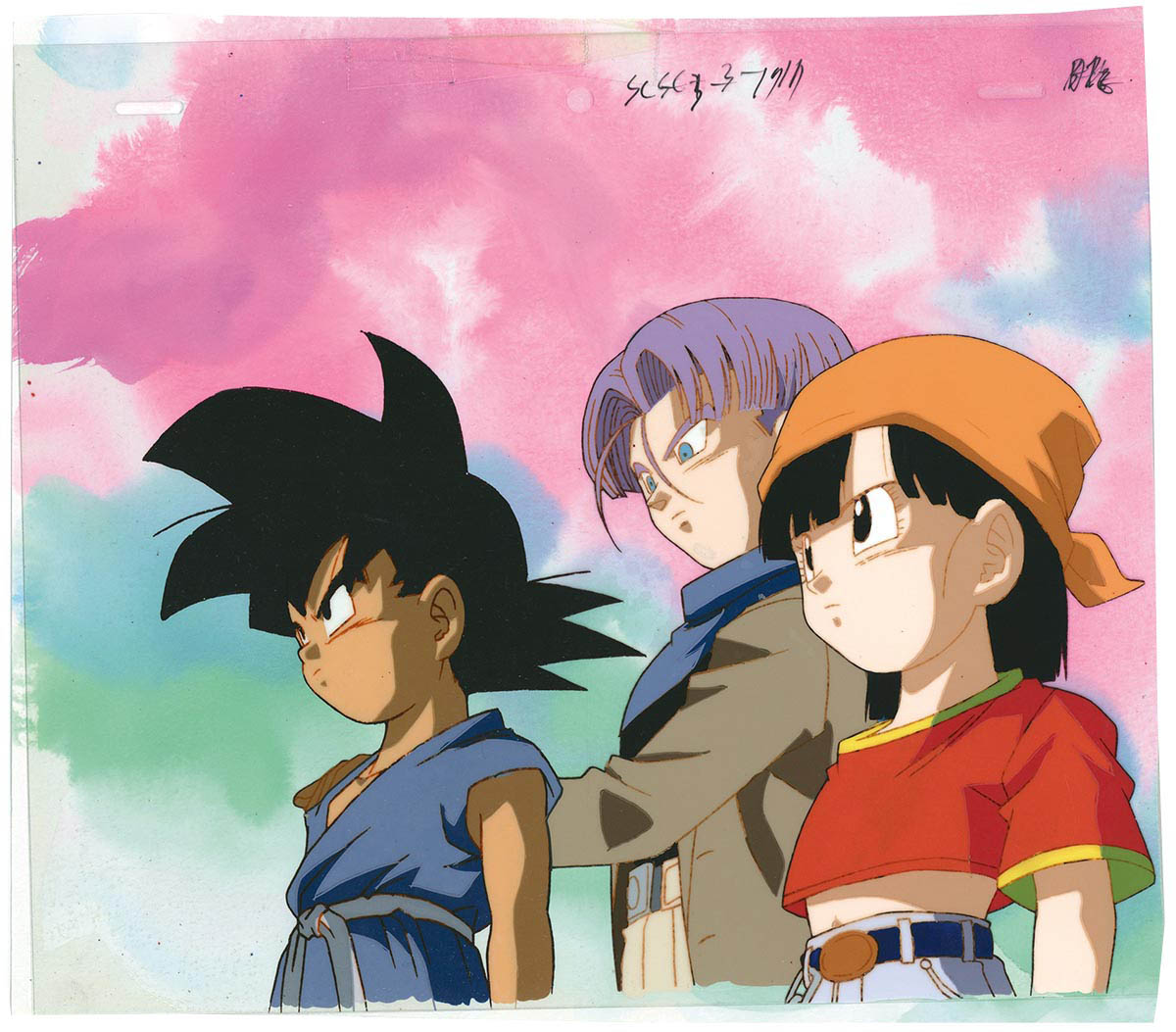 ドラゴンボールGT 1996年製 未剥がし 孫悟空 トランクス パン