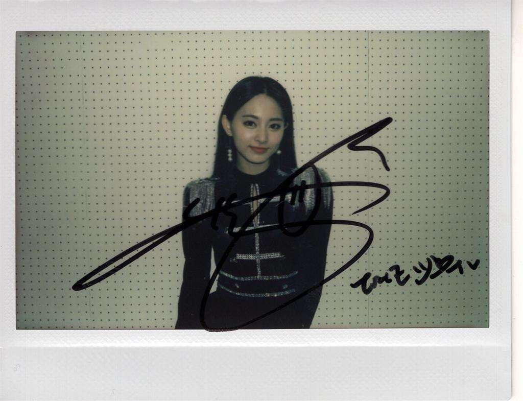 TWICE DVD 「＃Dreamday」 TOWER RECORDS店頭くじ 当選品 ツウィ 直筆