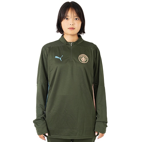 24-25 マンチェスター・シティ トレーニング1/4ジップトップ／サッカー